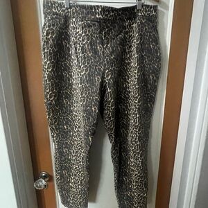 Vixen Leopard Cigarette Pants 2x